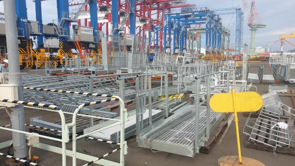 Thiết bị được vận chuyển lắp đặt tại MITSUI E&S